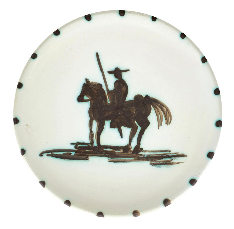 "Picador" plate by Pablo Picasso