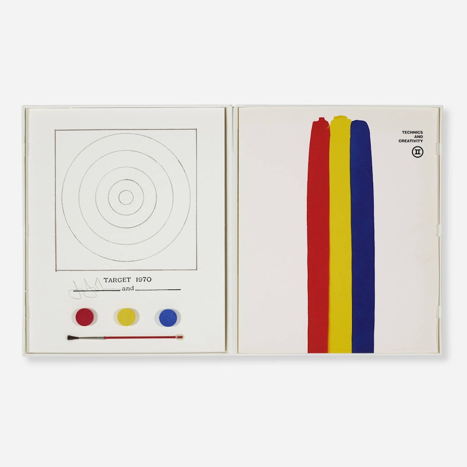 Target from Technics and Creativity by Jasper Johns