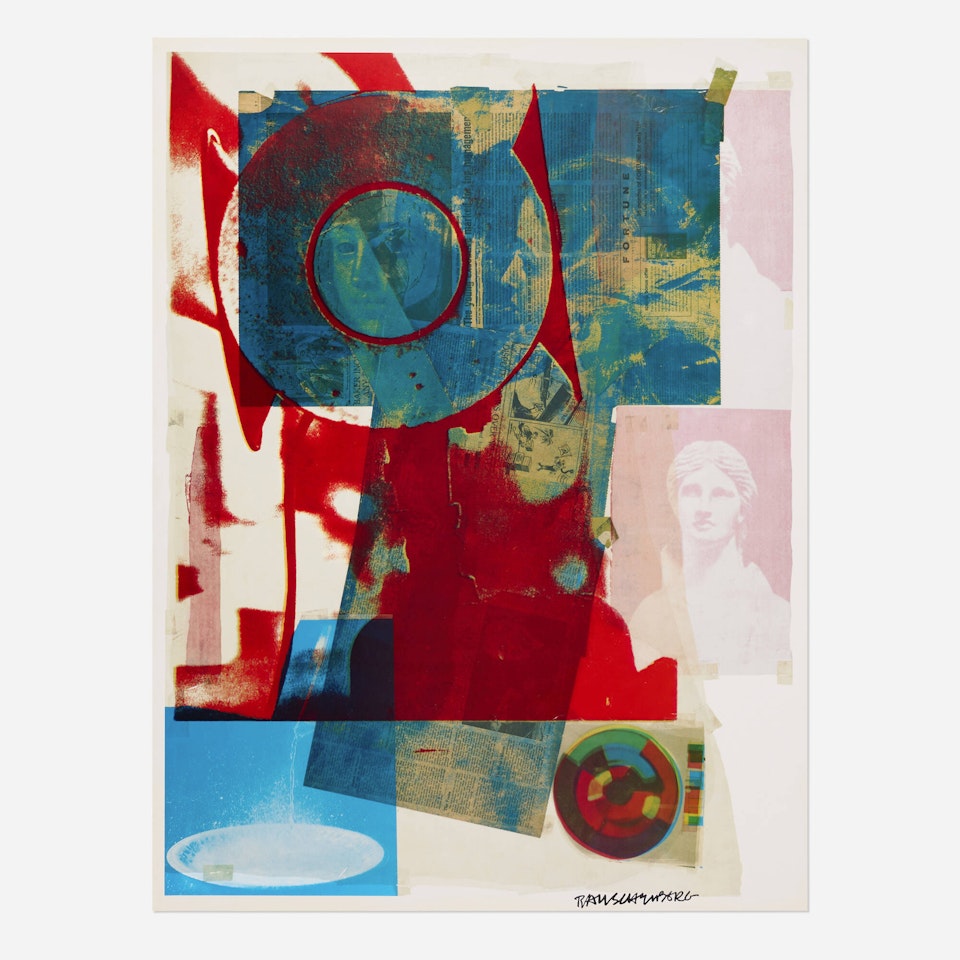 Local Quarry One by Robert Rauschenberg