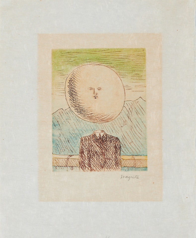 L"art de vivre (Aus: Le Lien de Paille). by René Magritte