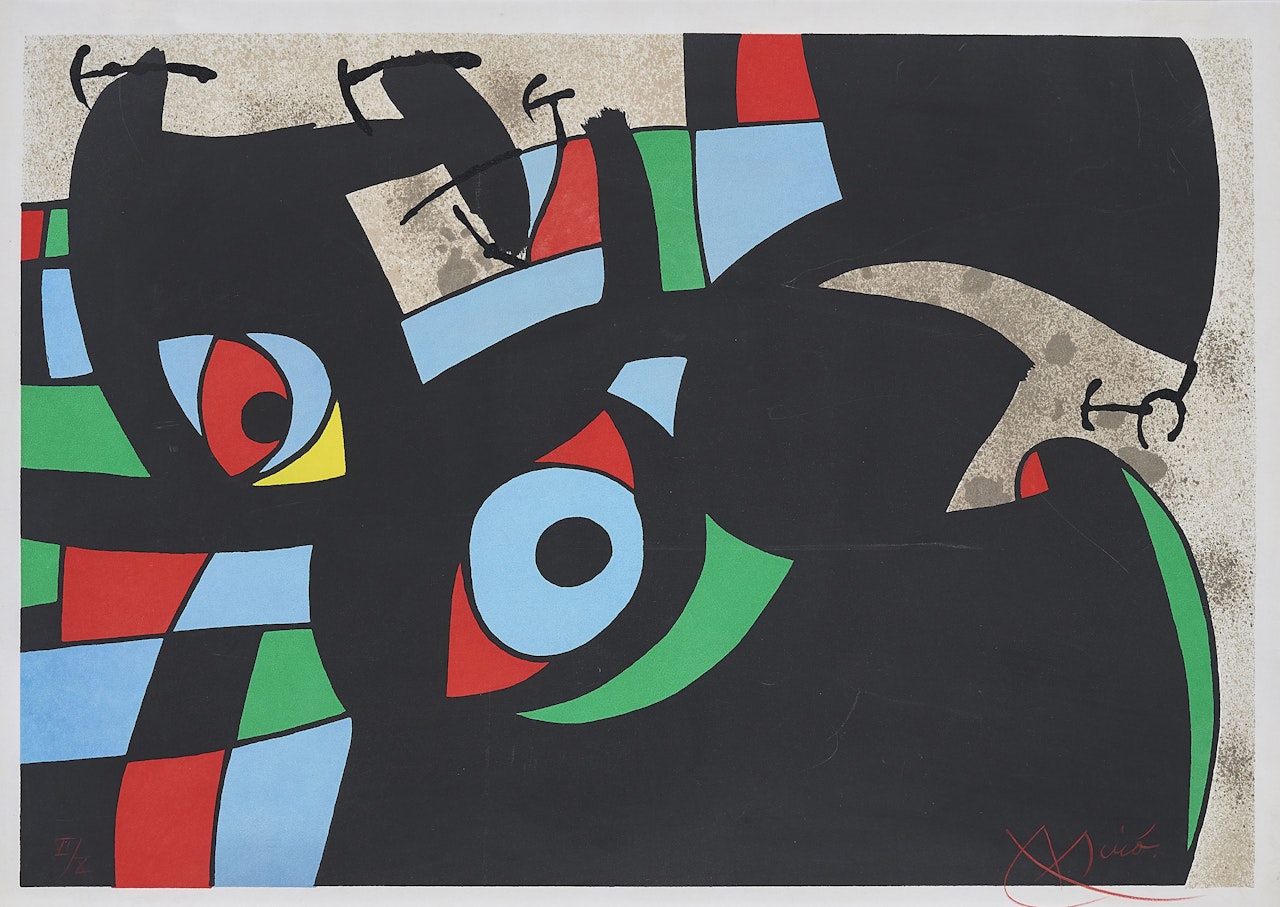 From: Le Lézard aux Plumes d"Or. by Joan Miró