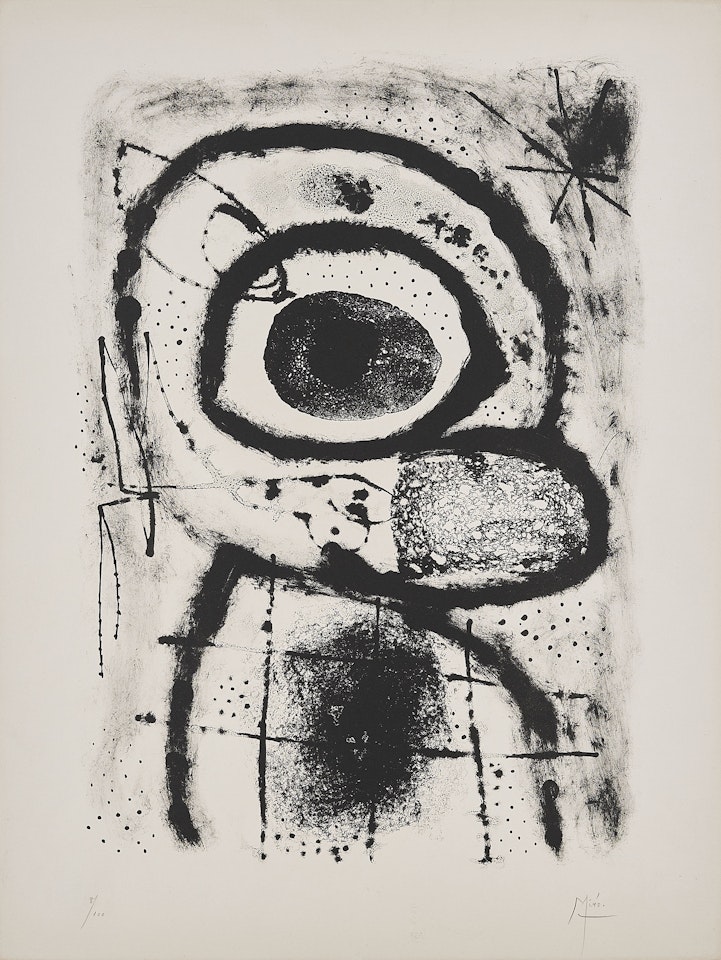 Le penseur by Joan Miró