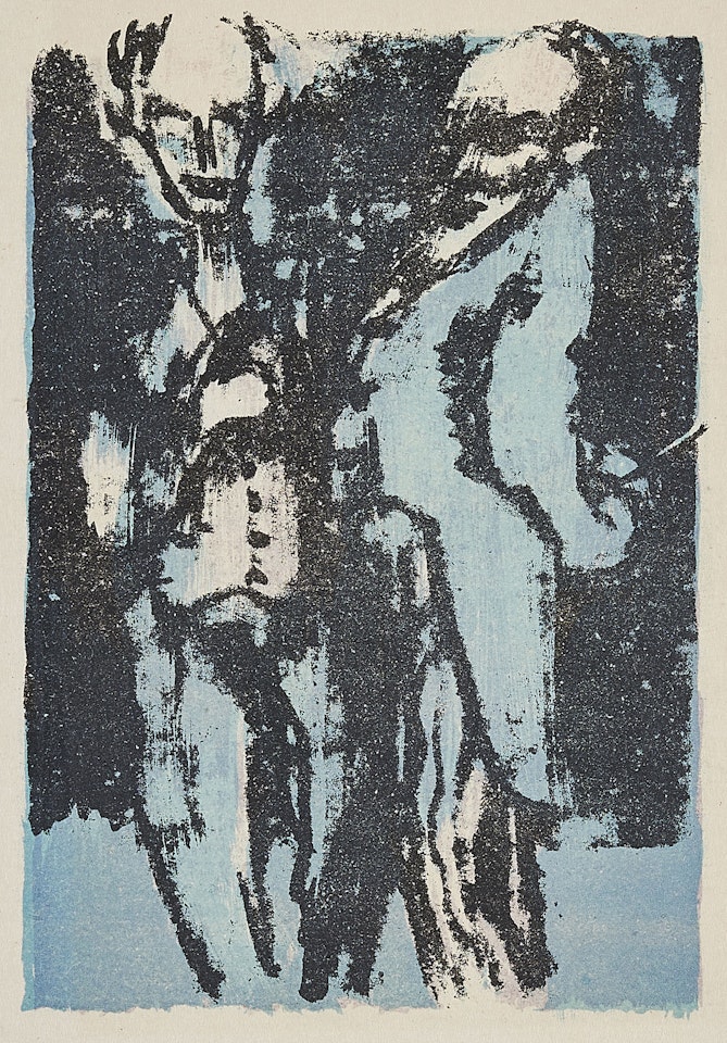 Ältere Herren by Emil Nolde