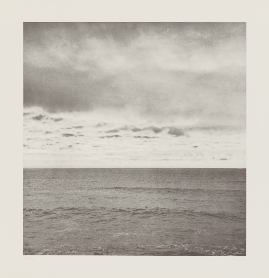 Seestück I. by Gerhard Richter