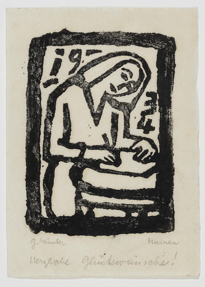 New Years Wish by Gabriele Münter