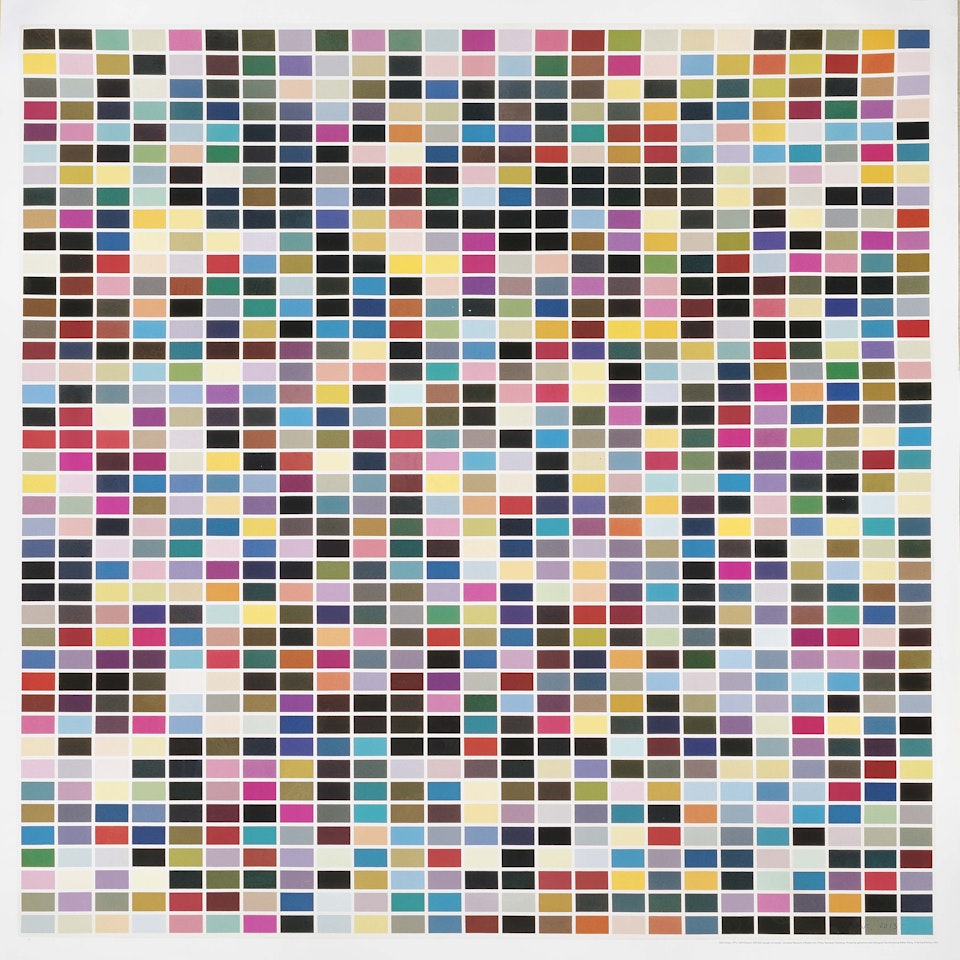 1025 colours by Gerhard Richter