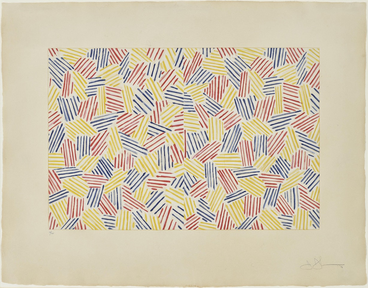 Untitled I. (19) 76 by Jasper Johns