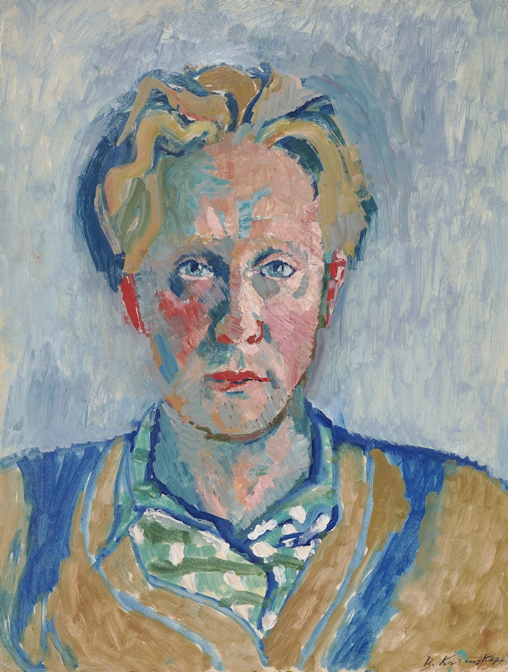 Self-portrait by Bruno Krauskopf