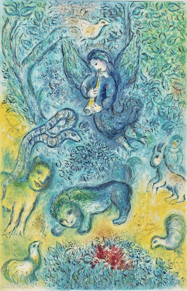 The Magic Flute by Marc Chagall