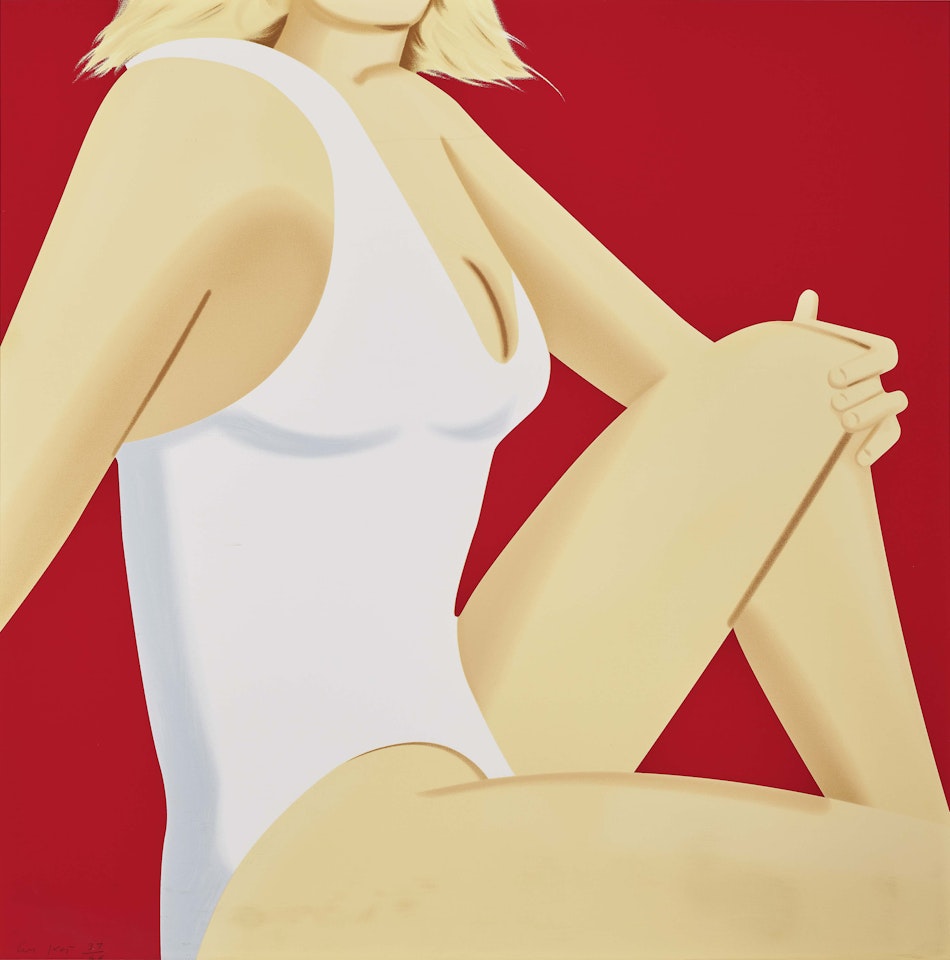 Coca Cola Girl 7. by Alex Katz