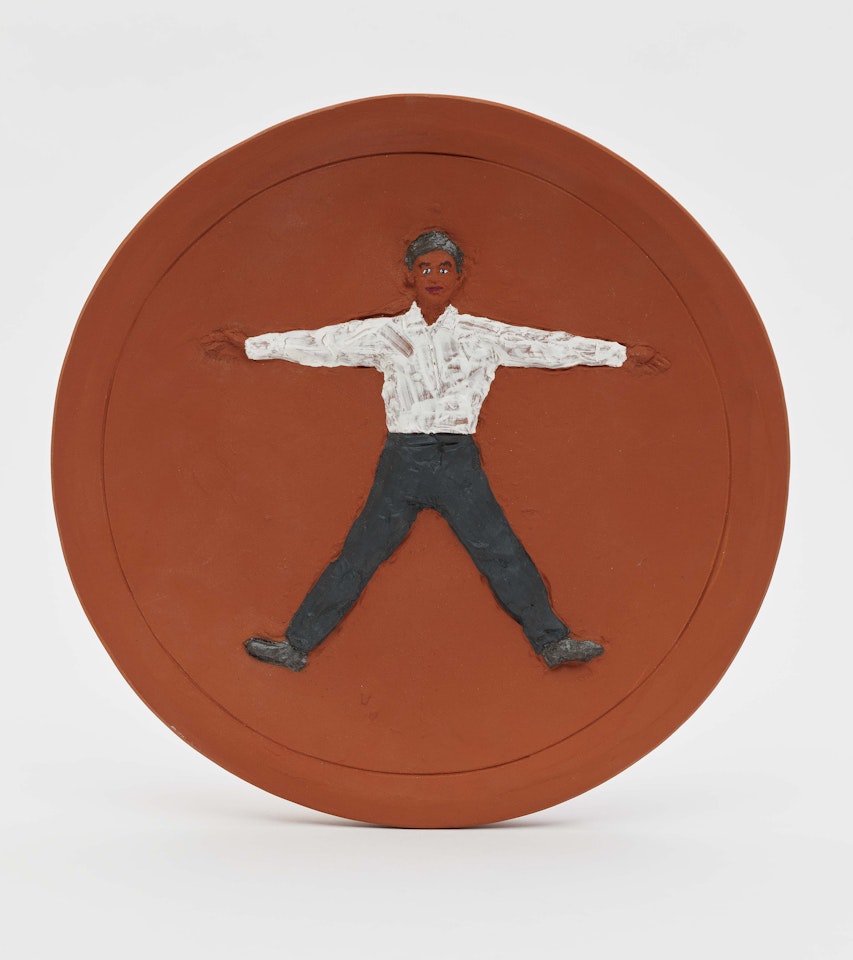 Plate by Stephan Balkenhol
