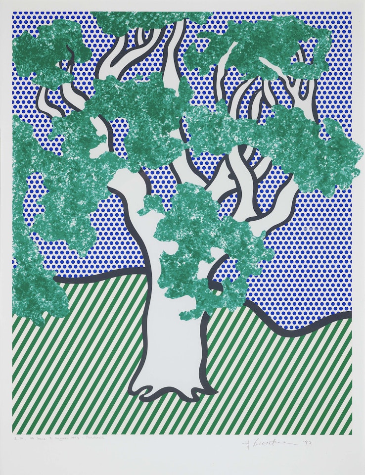 Rain Forest by Roy Lichtenstein