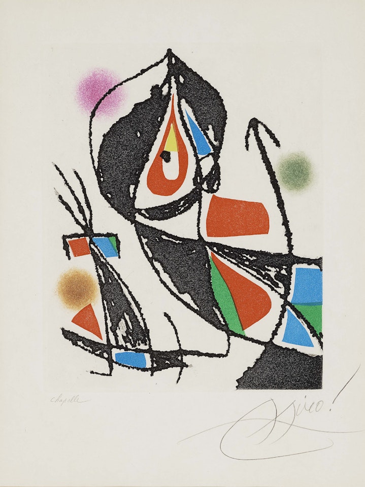 From: Le marteau sans maitre. by Joan Miró