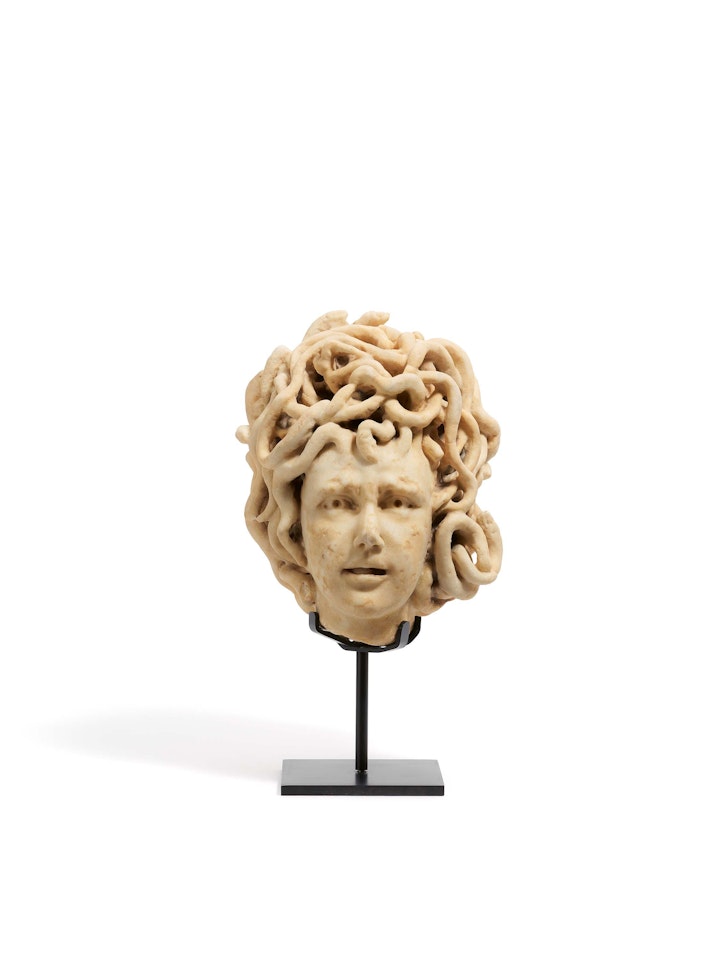 Head of Medusa by Italian School