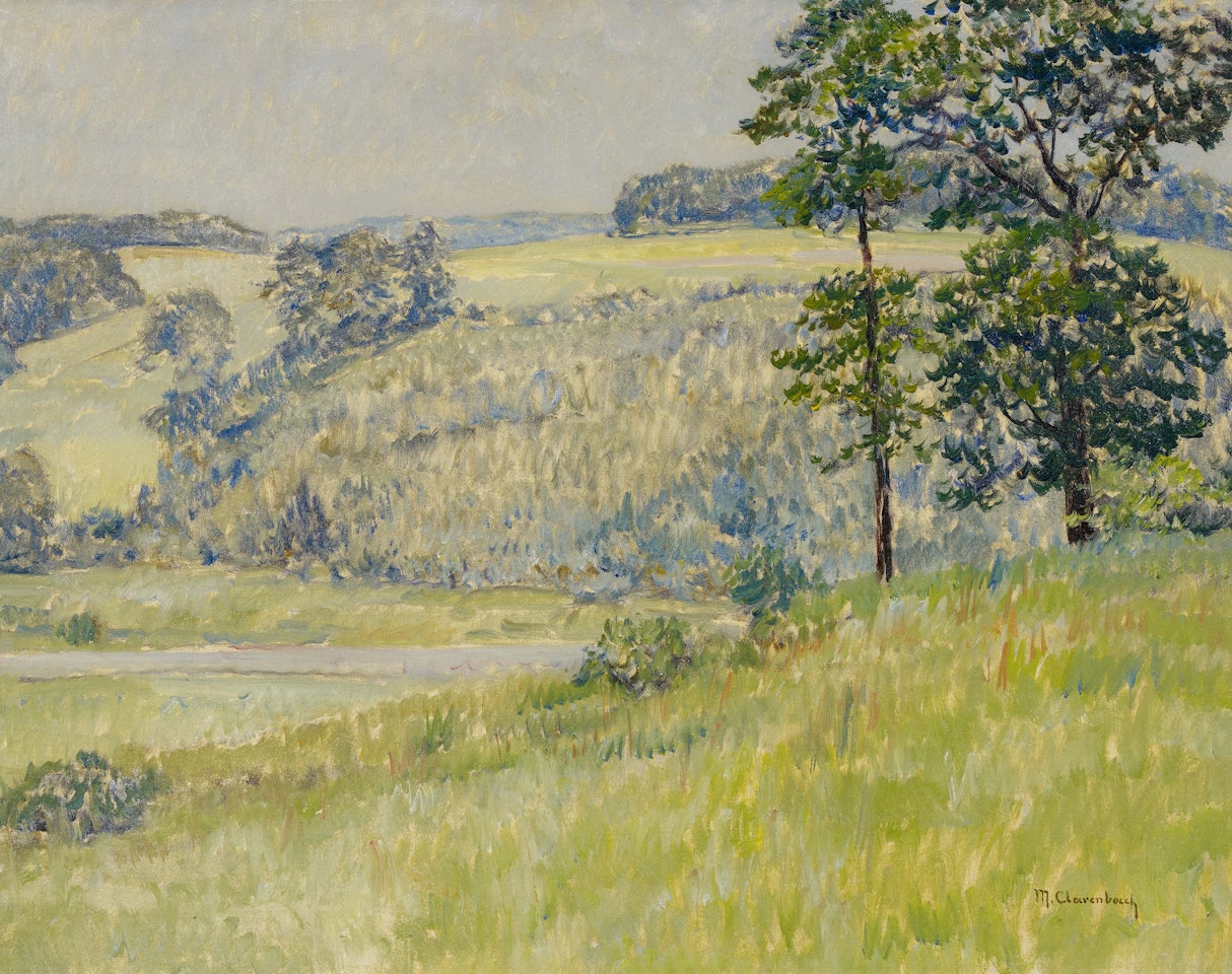 Summer Landscape. by Max Clarenbach