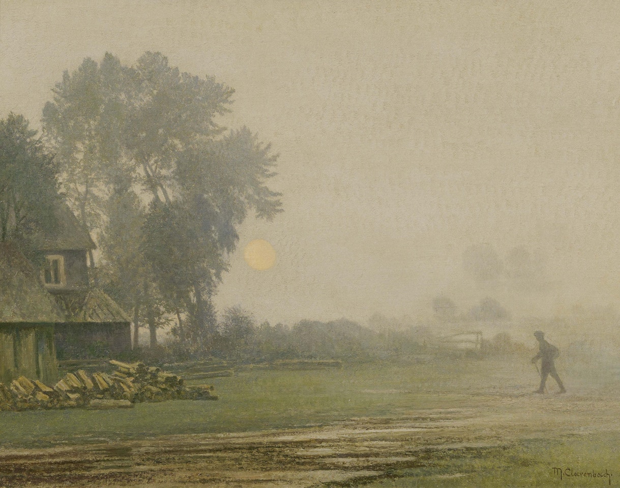 Morning Mist. by Max Clarenbach