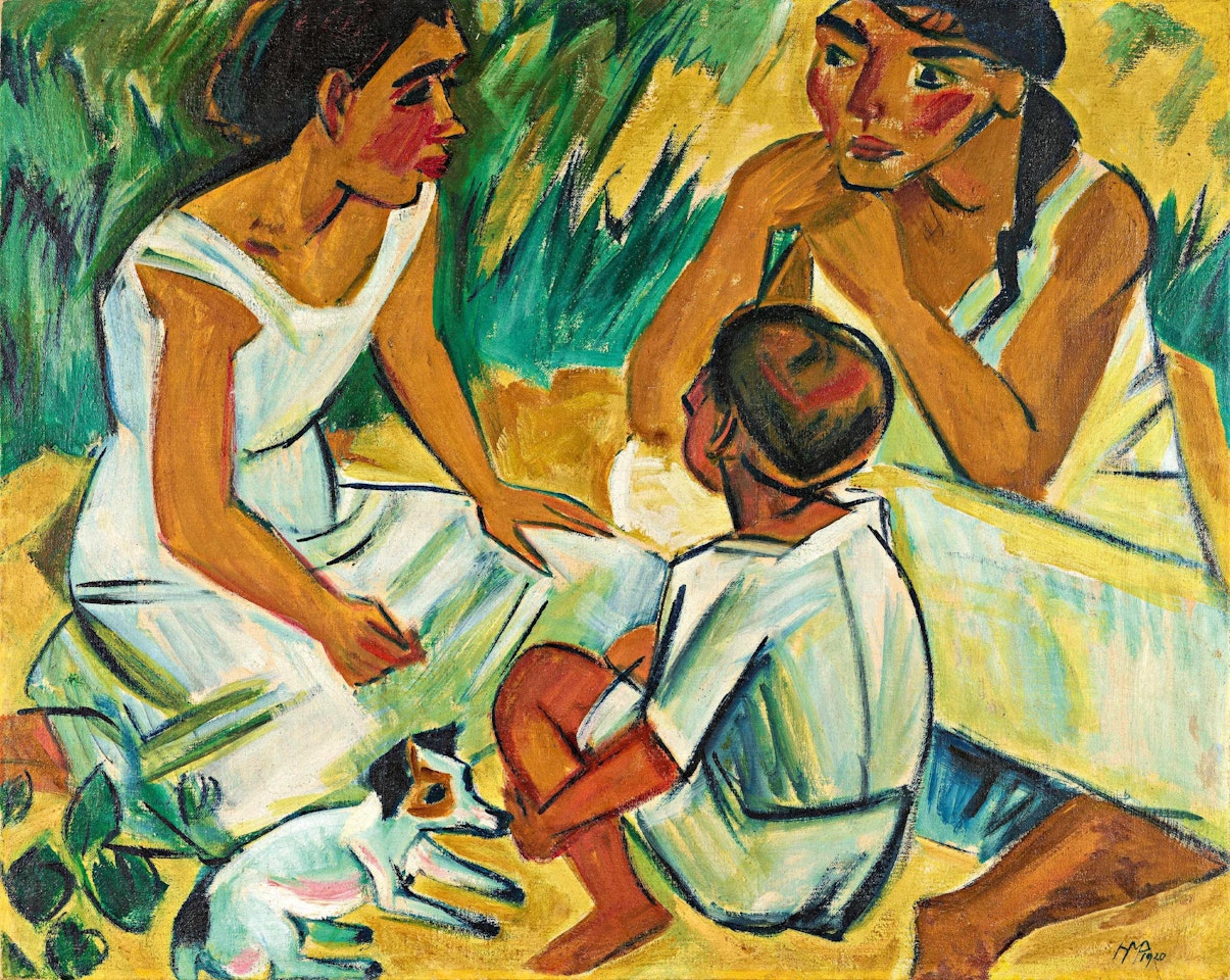 Entertainment by Max Pechstein