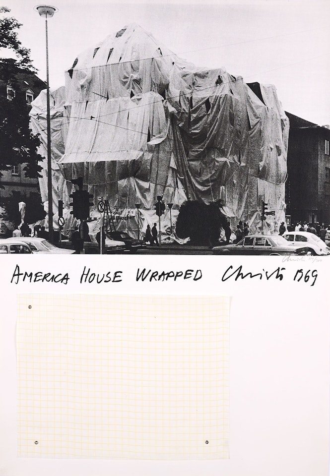 America House Wrapped, Heidelberg. by Christo