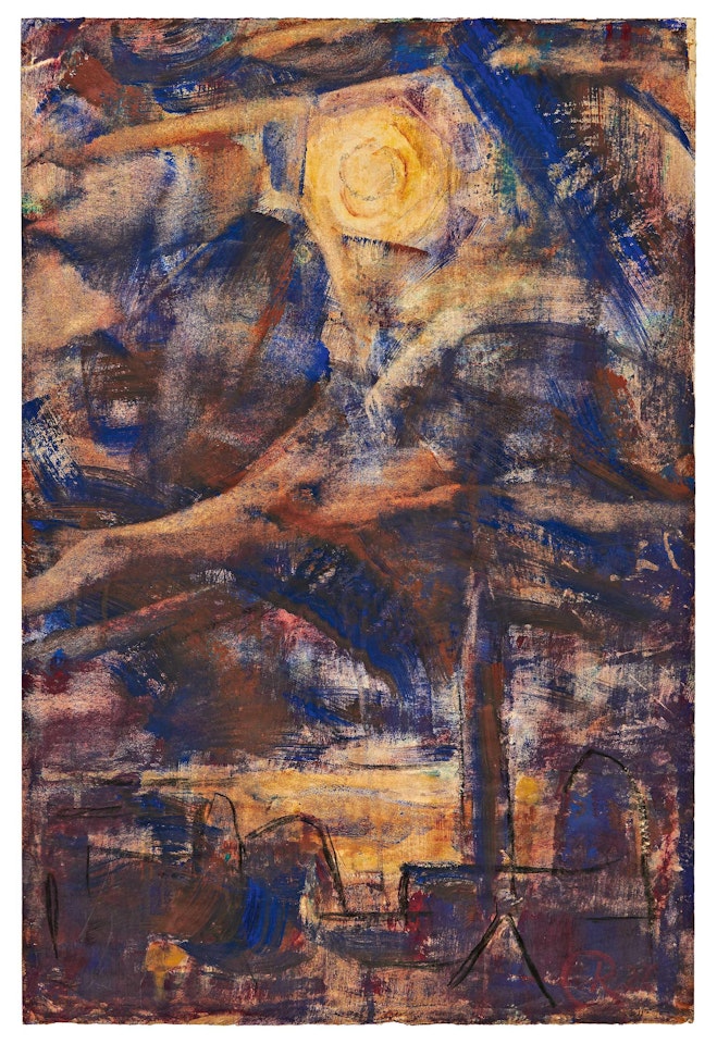 Blaue Nacht by Christian Rohlfs