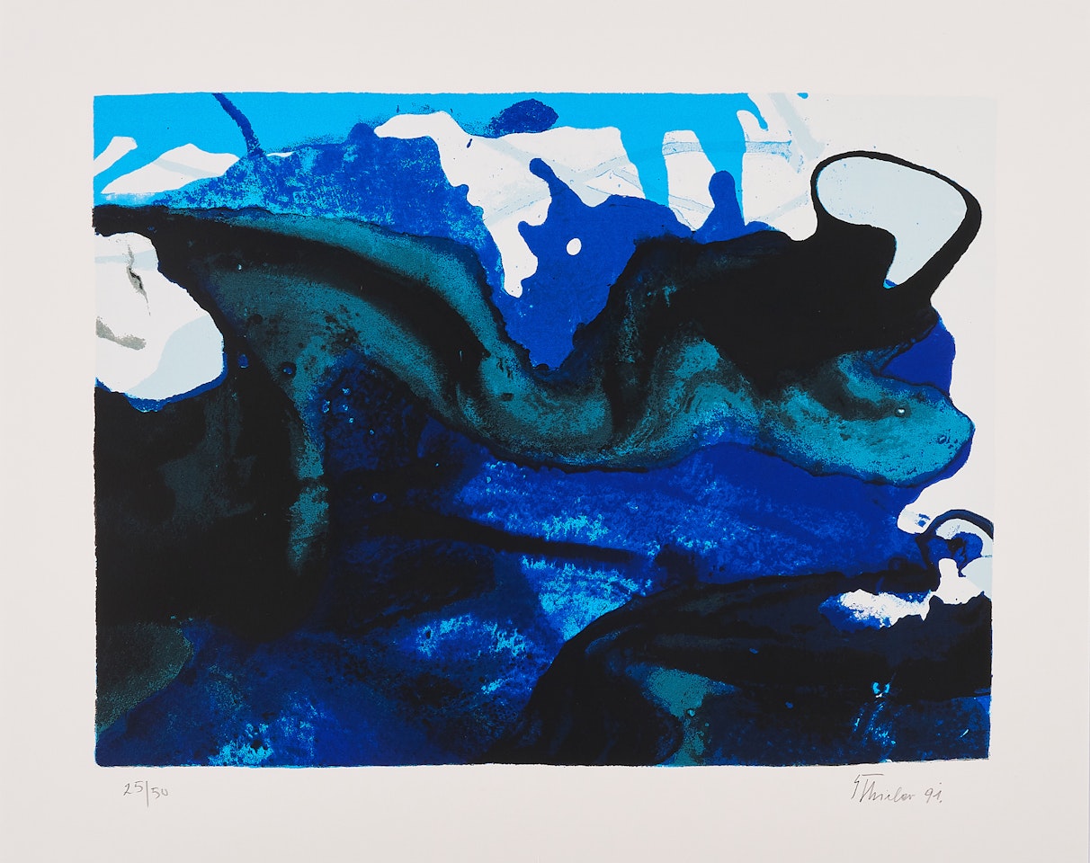 Portfolio with prints and works on paper by 70 artists by Various Artists