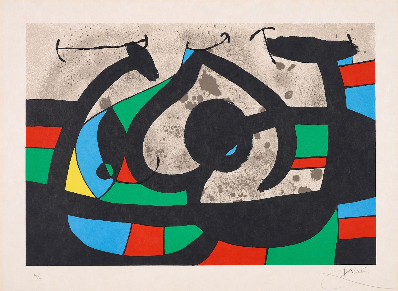 From: Le Lézard aux Plumes d"Or. by Joan Miró