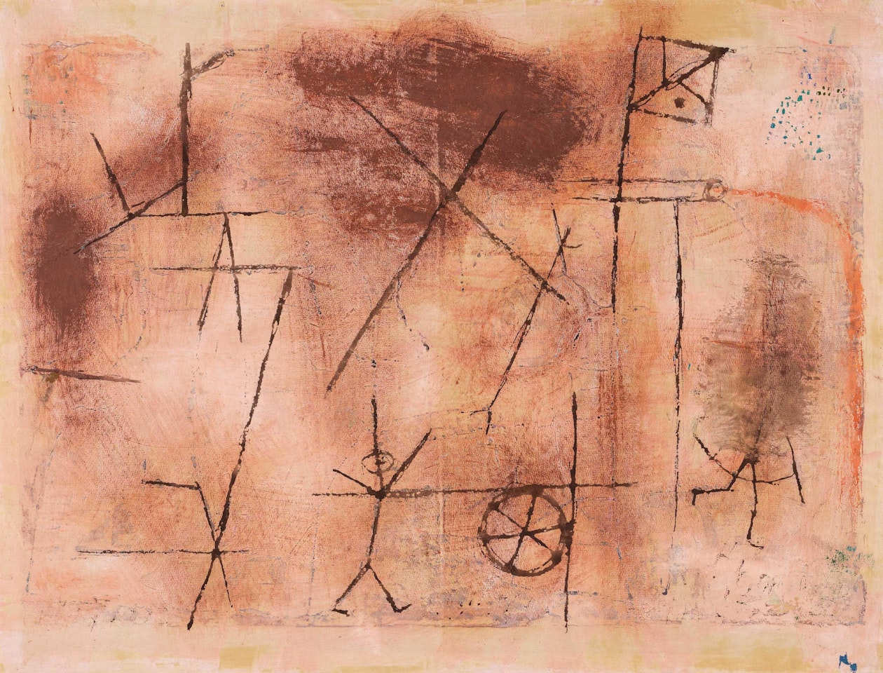 "Formel eines Krieges". by Paul Klee