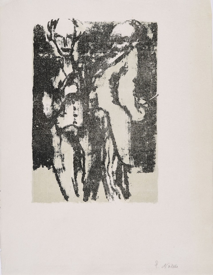Older Gentlemen. by Emil Nolde