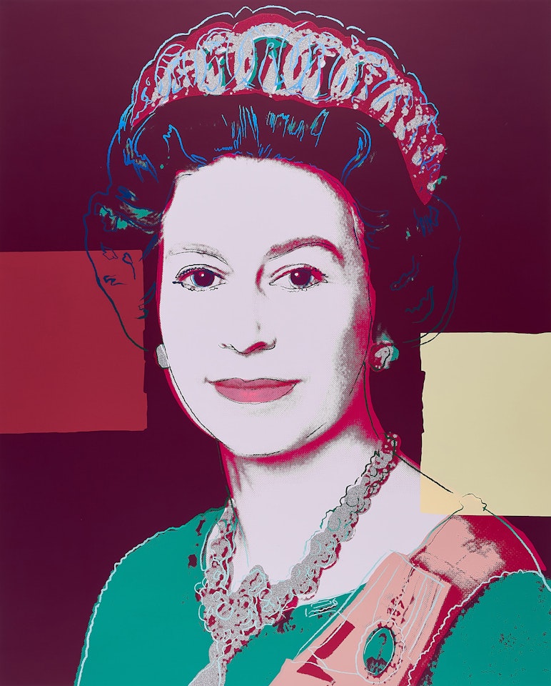 Queen Elizabeth II of the United Kingdom (From: Reigning Queens 1985) by Andy Warhol