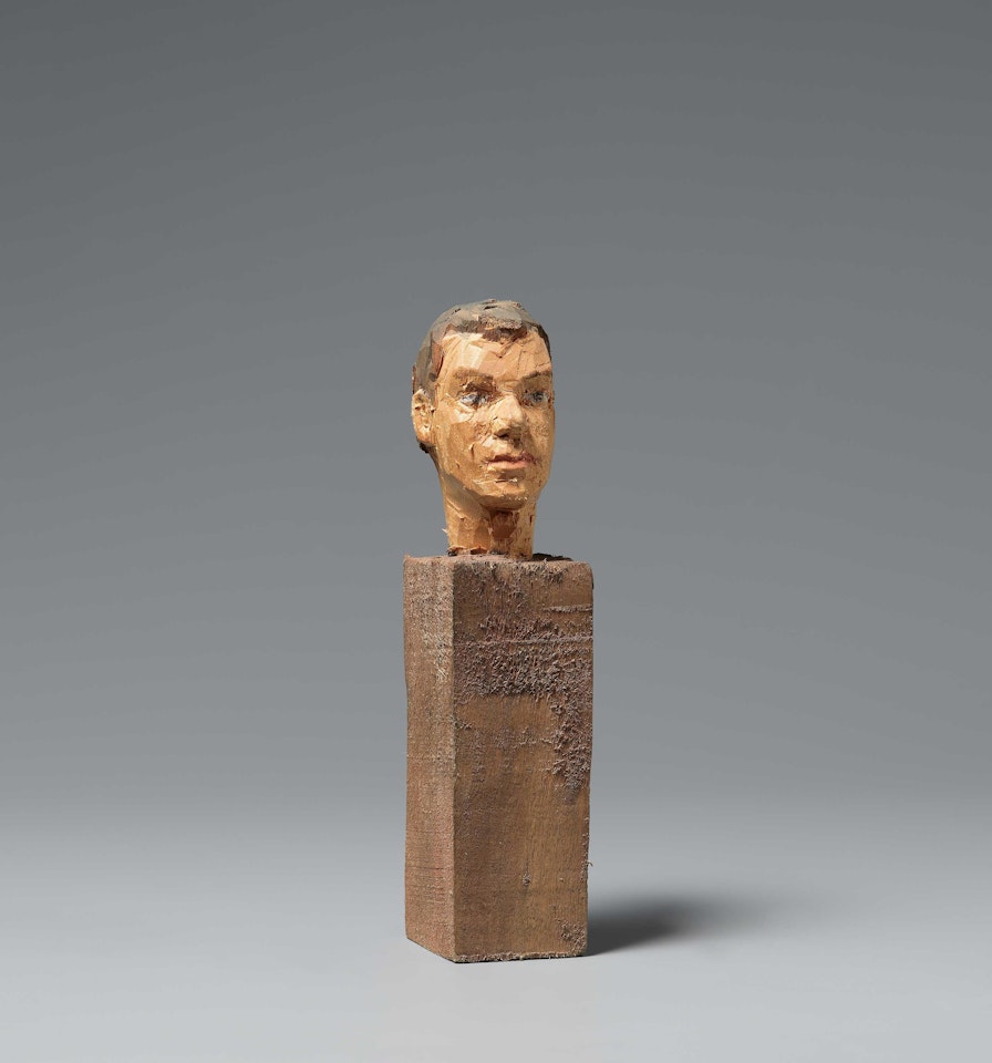Untitled (Little Head) by Stephan Balkenhol