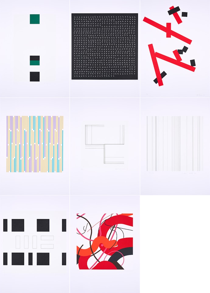 Mixed Lot of 8 Prints by Various Artists