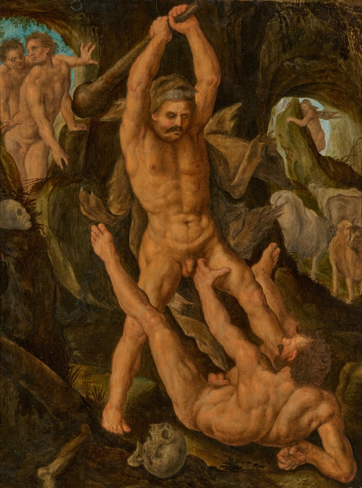 Hercules Killing Cacus by Dutch School