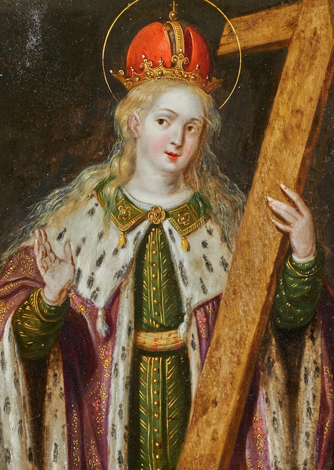 Saint Helena with the Cross of Christ by Flemish School