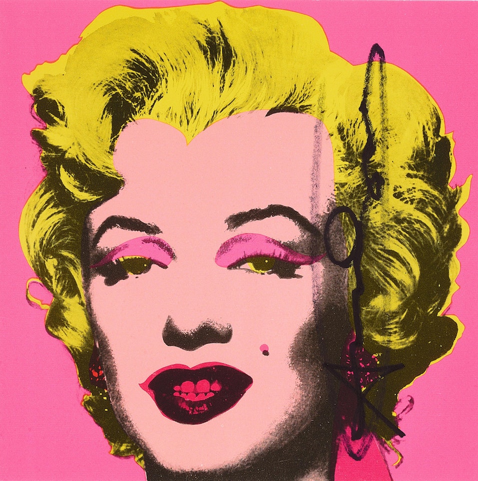 Marilyn (Castelli Mailer). by Andy Warhol