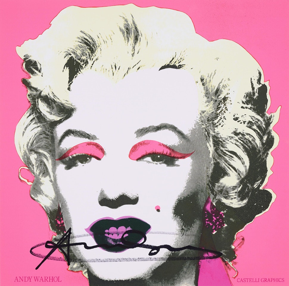 Marilyn (Castelli Mailer) by Andy Warhol