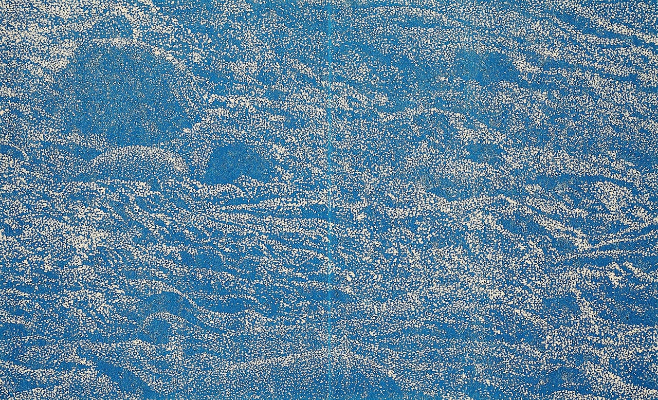 Cima del Mar (Detail) (for Parkett 28) by Franz Gertsch
