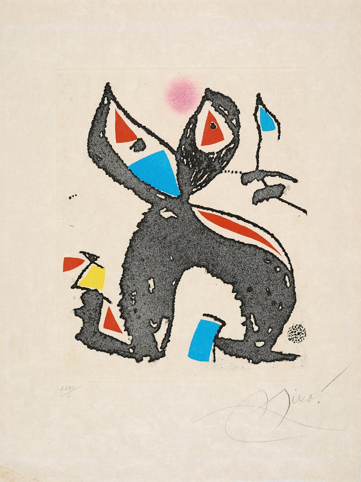 Aus: Le Marteau sans Maitre. by Joan Miró