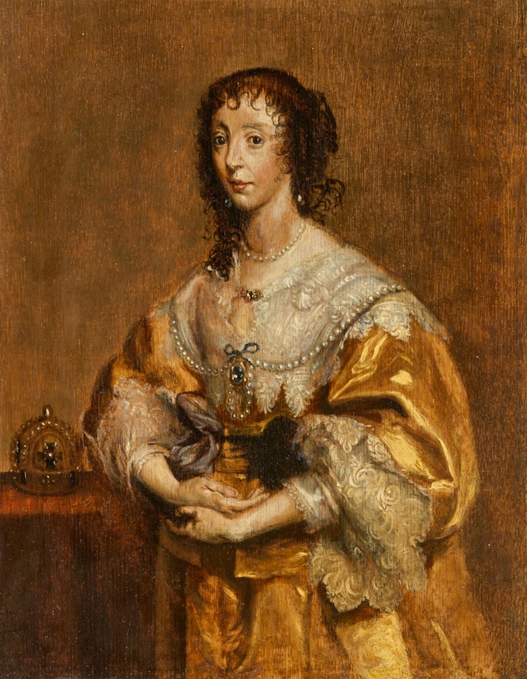 Henrietta Maria of France by Anthony van Dyck