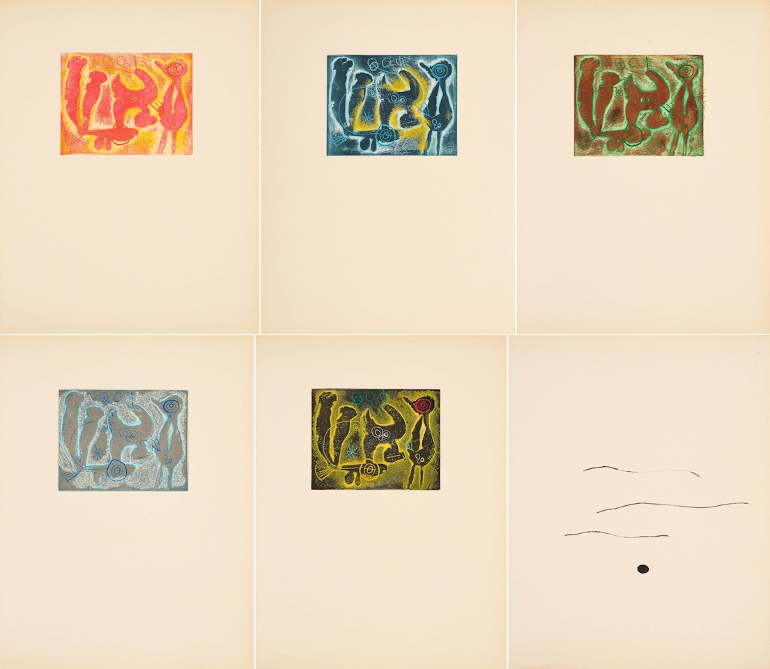 Jacques Dupin: Saccades by Joan Miró