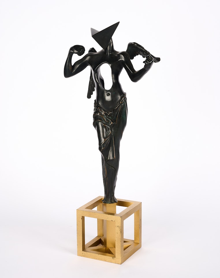Surrealistic angel by Salvador Dali