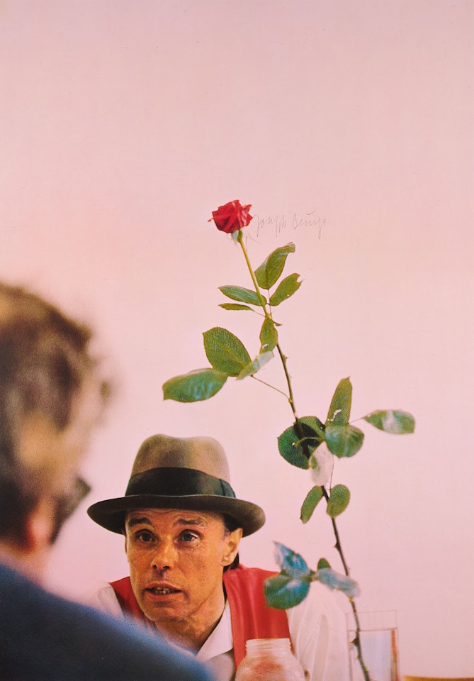 We can't do it without the rose by Joseph Beuys