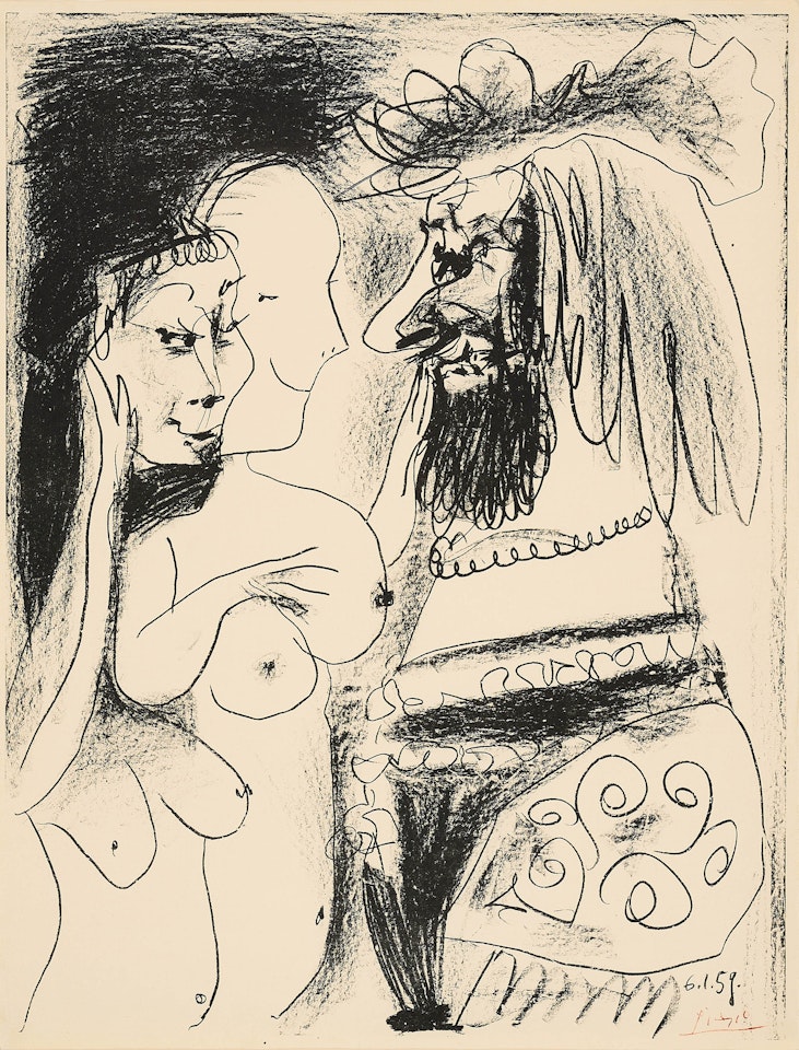 The Old King by Pablo Picasso