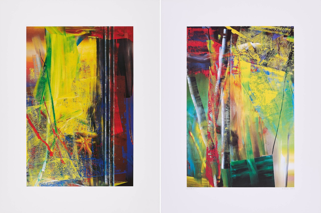 ictoria I and II by Gerhard Richter