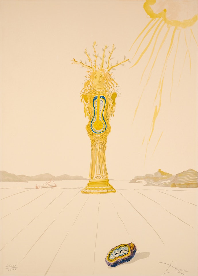 Daphne (From: "Time Suite") by Salvador Dali