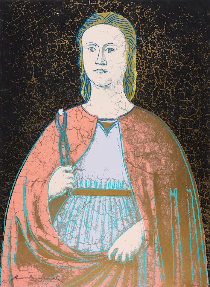 Saint Apollonia by Andy Warhol