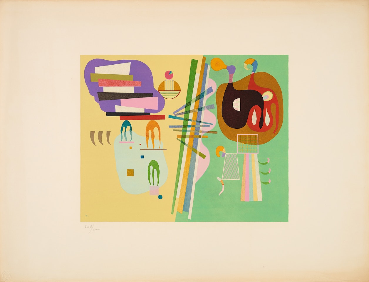 after Unanimité by Wassily Kandinsky