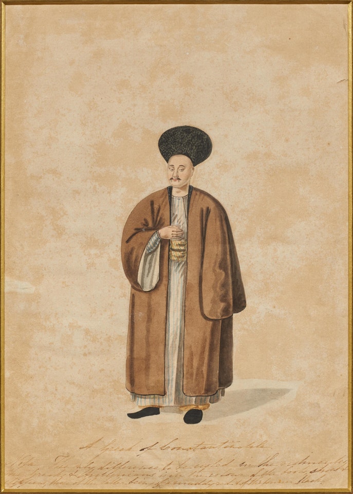 A Greek of Contantinople by English School