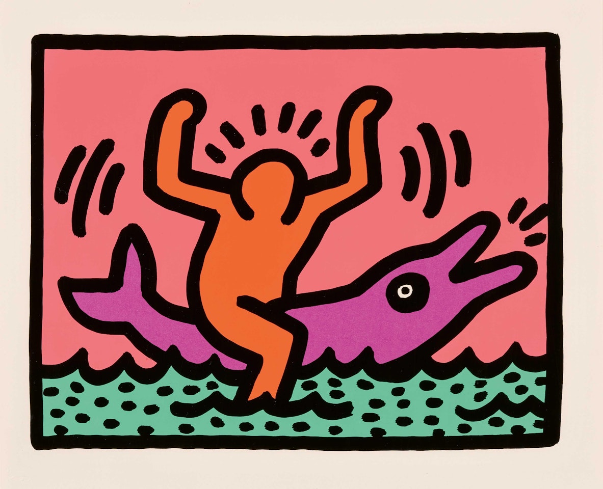 Untitled (From: Pop Shop V). by Keith Haring
