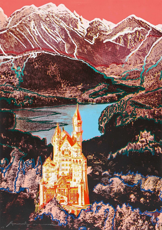 Neuschwanstein by Andy Warhol