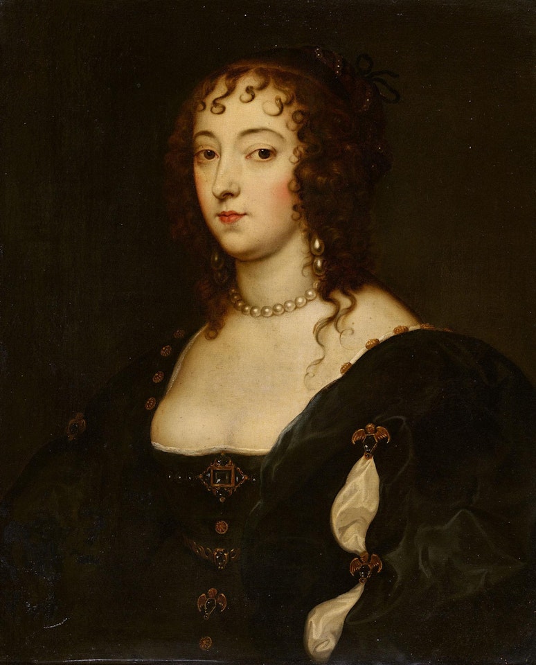 Copy - Copy; Half-length portrait of Margaret Wotton (1617- before 1657), Lady Tufton by Anthony van Dyck