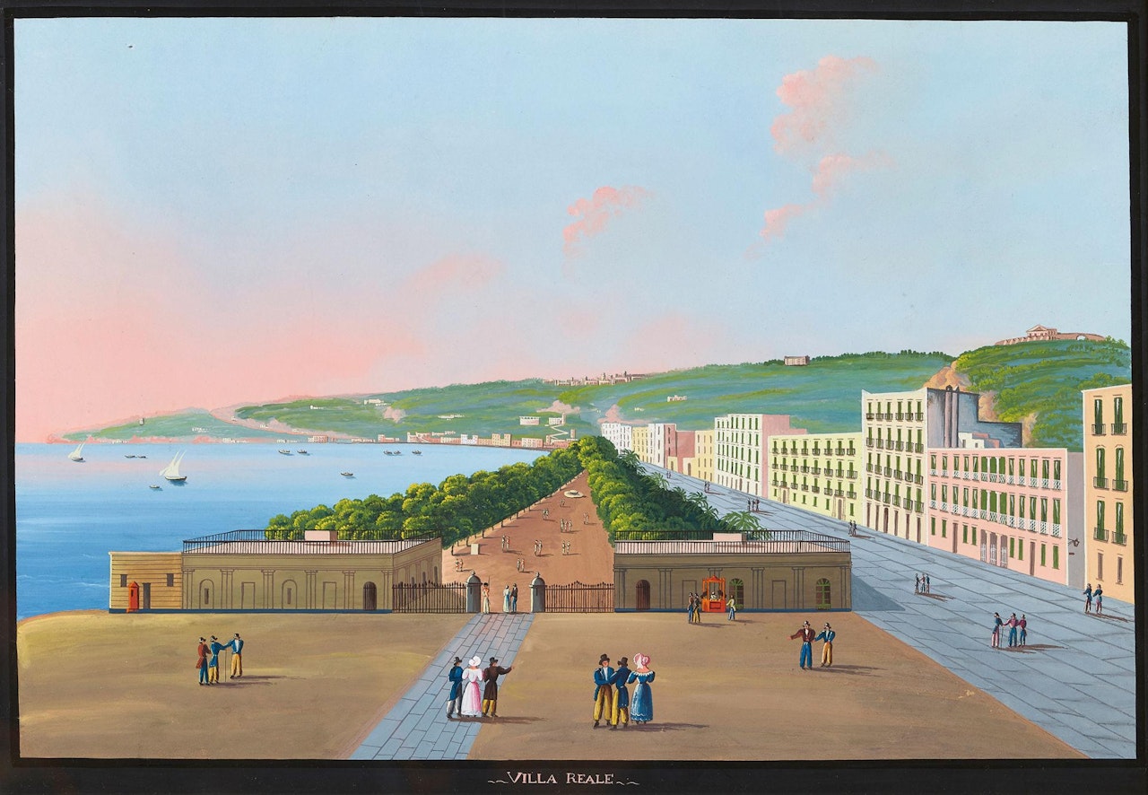 "Villa reale" by Neapolitan School